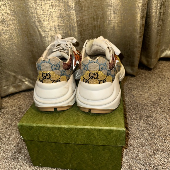 Gucci Womens Rhyton ‘GG Monogram - multi color’ - Picture 6 of 13